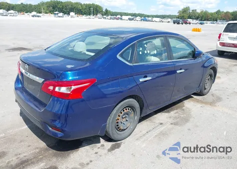 2016 Nissan Sentra S из США, поврежденный, VIN 3N1AB7AP6GY227490